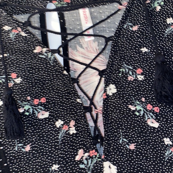 Floral polka dot dress - Picture 2 of 4